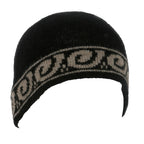 Koru Motif Skull Possum Merino Beanie