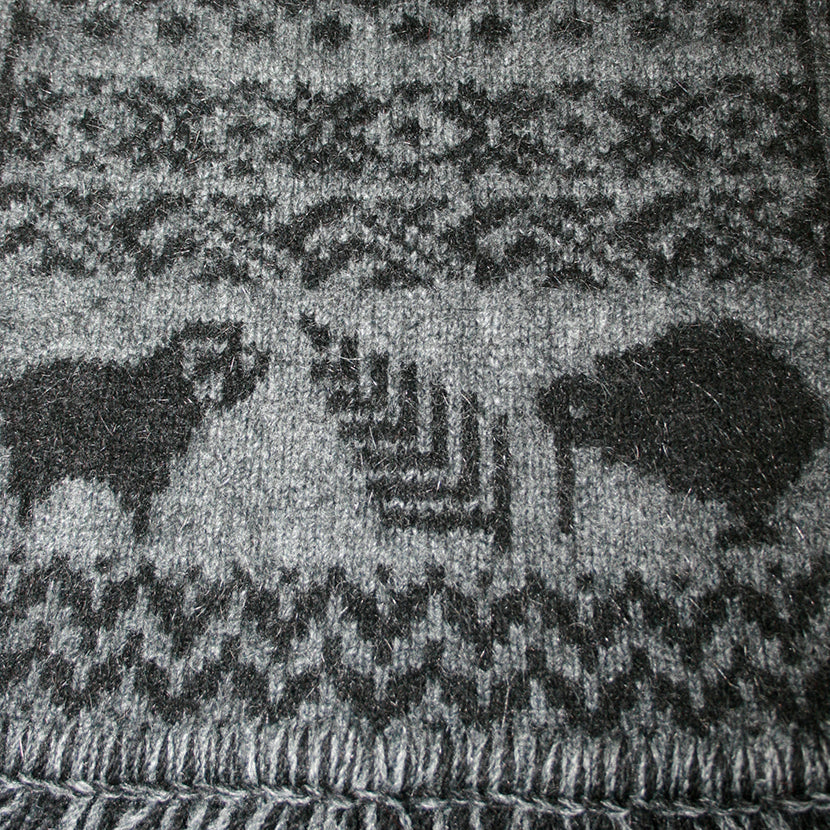 Kiwi Icon Possum Merino Scarf