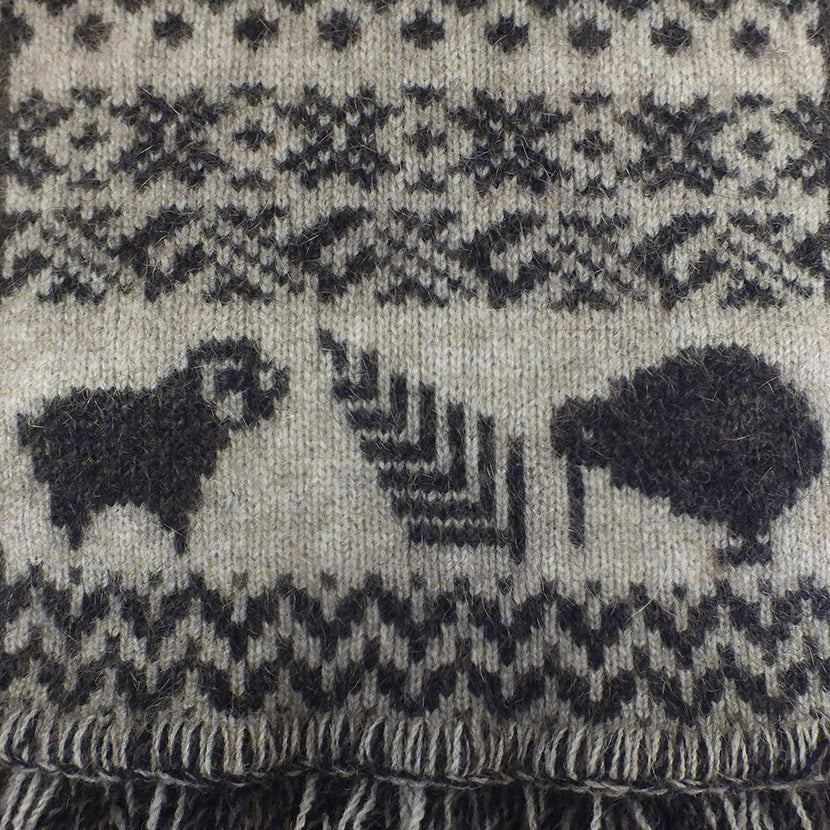 Kiwi Icon Possum Merino Scarf