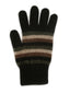 Multi Striped Possum Merino Glove