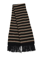 Multi Striped Possum Merino Scarf