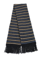 Multi Striped Possum Merino Scarf
