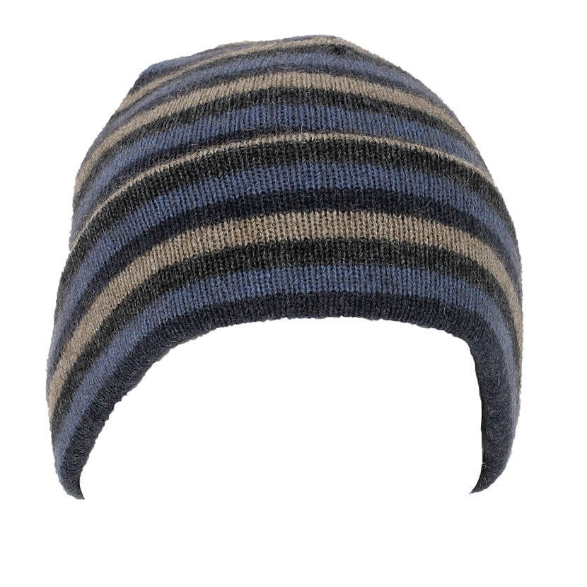 Striped Possum Merino Beanie