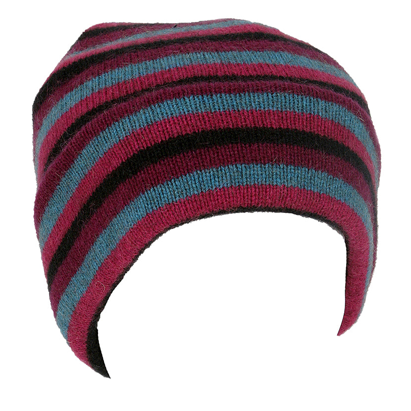 Striped Possum Merino Beanie