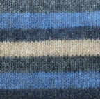 Multi Striped Possum Merino Socks