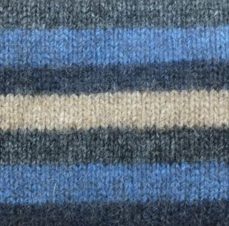 Multi Striped Possum Merino Socks