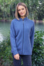 Plain Zip Possum Merino Cardigan
