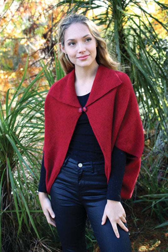 Weka Possum Merino Cape