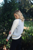 Banded Alpaca Wool Jumper-Dove3