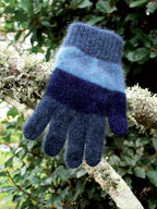 Childs Possum Merino Stripe Gloves