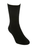 Casual Possum Merino Rib Sock Black