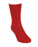 Casual Possum Merino Rib Sock Pumpkin