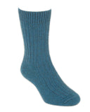 Casual Possum Merino Rib Sock Teal