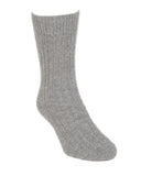Casual Possum Merino Rib Sock Silver