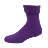 Wool Plain Bed Socks with Non-slip Feature -Duthie & Bull