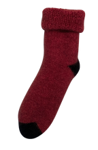 Plain Possum Merino Baby Socks