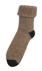 Plain Possum Merino Baby Socks