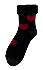 Heart Possum Merino Baby Socks