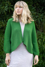 Dome Merino & Cotton Jacket Green