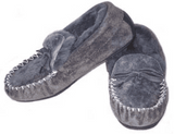 Sheepskin Glen Moccasin Slippers - Tolley Footwear