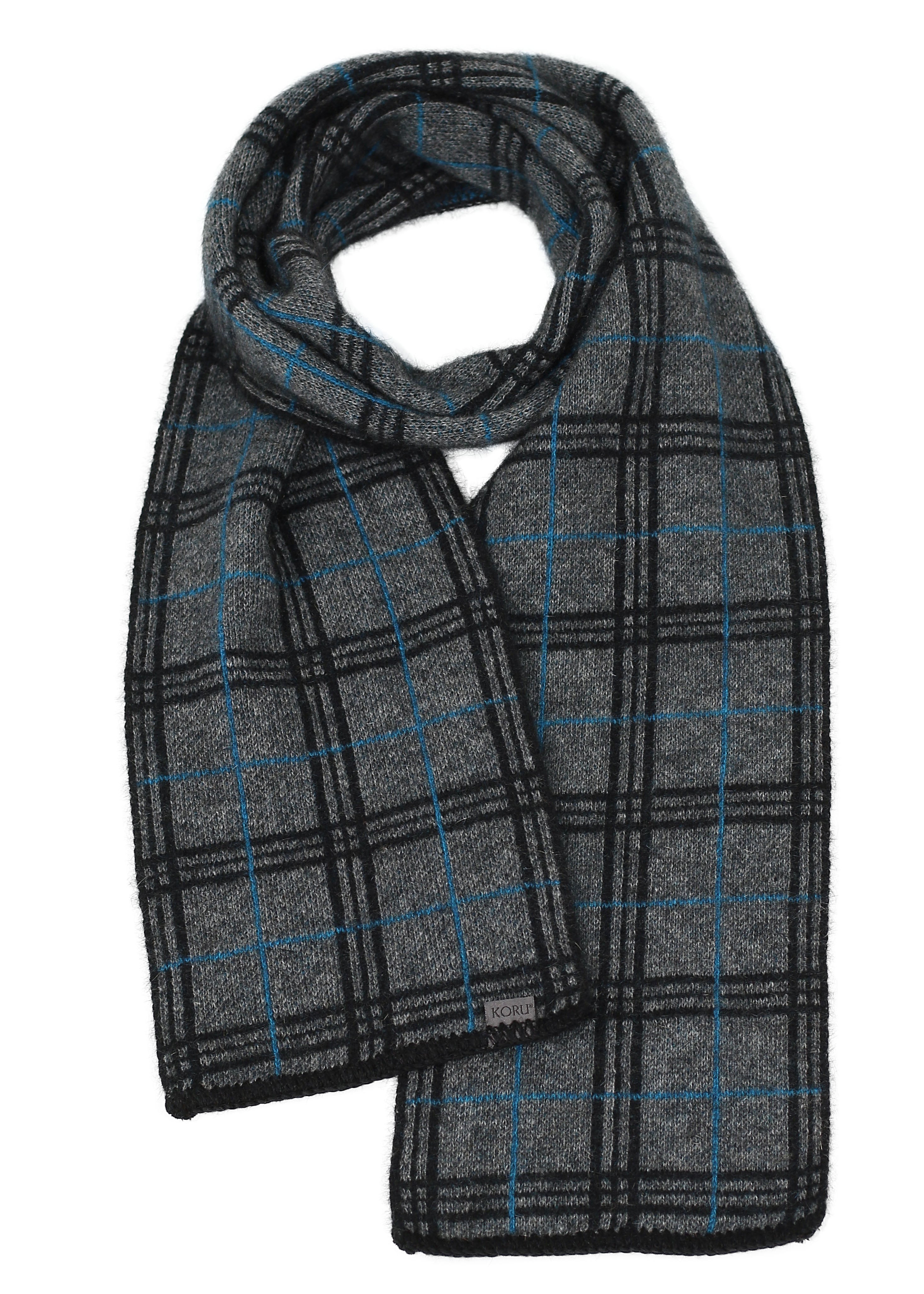 Tartan Possum Merino Scarf