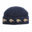Kiwi Motif Possum Merino Beanie