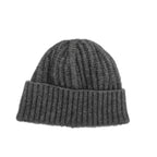 Ribbed Possum Merino Beanie - Koru Knitwear