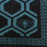 Possum Merino Geometric Throw - Koru Knitwear