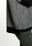 Possum Merino Contrast Trim Jumper - Koru Knitwear