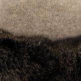 Possum Merino Fur Trim Gloves - Koru Knitwear