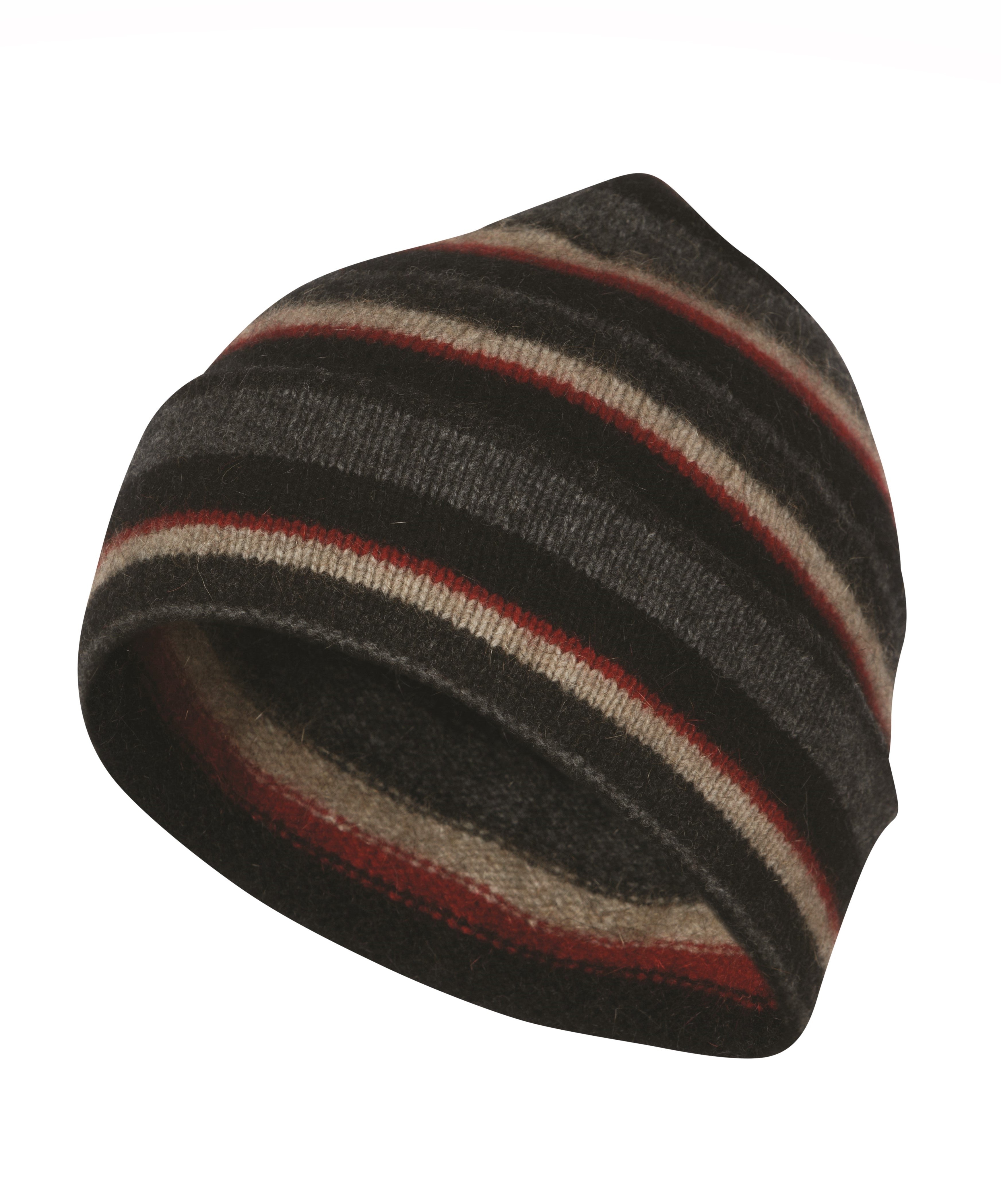 Striped Possum Merino Unisex Beanie Main image