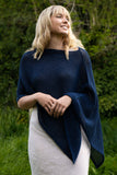 Mesh Merino & Cotton Poncho