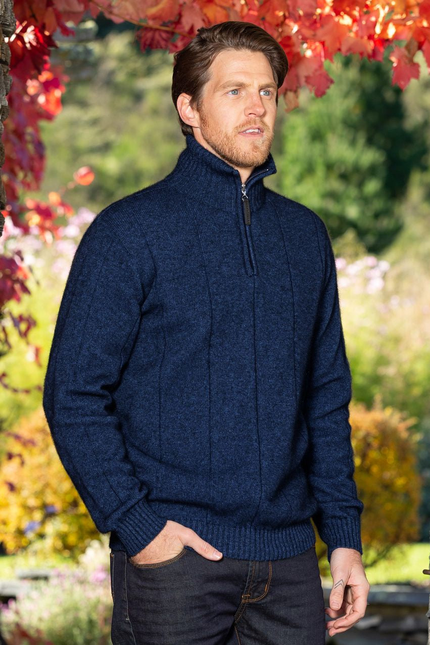 Javelin Possum Merino Zip Sweater