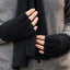 Fingerless Possum Merino Gloves NW