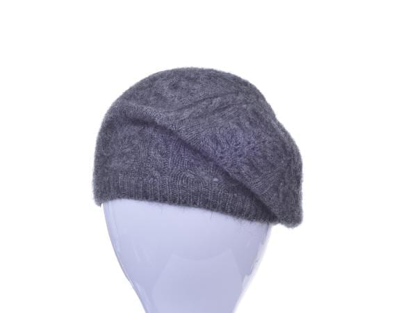 Cable Possum Merino Beret