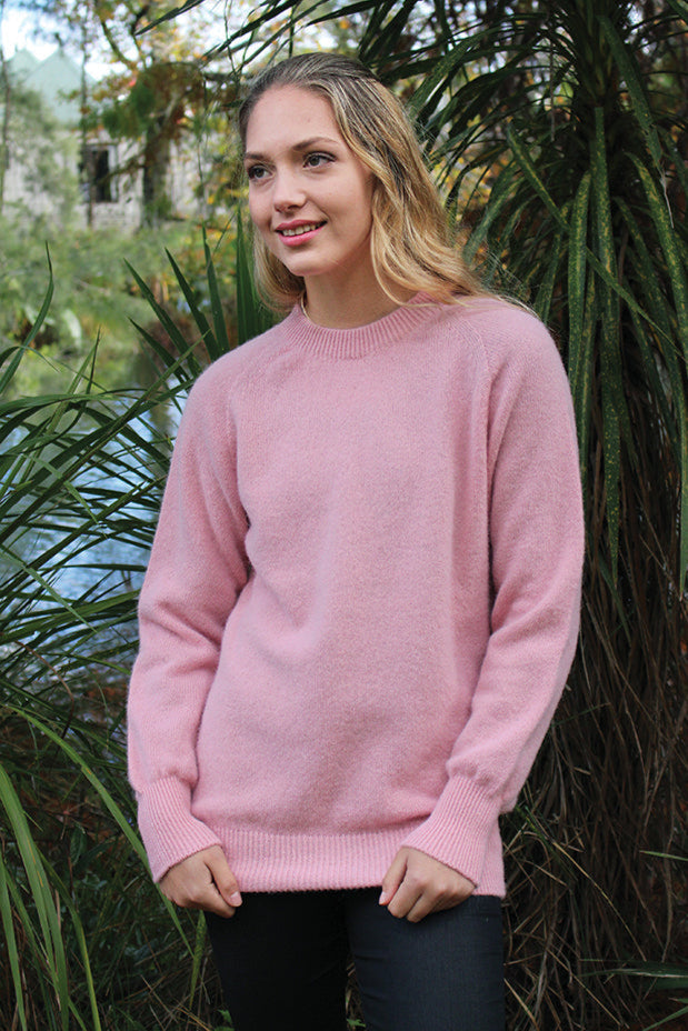 Plain Alpaca Crew Neck Jumper Secondary image