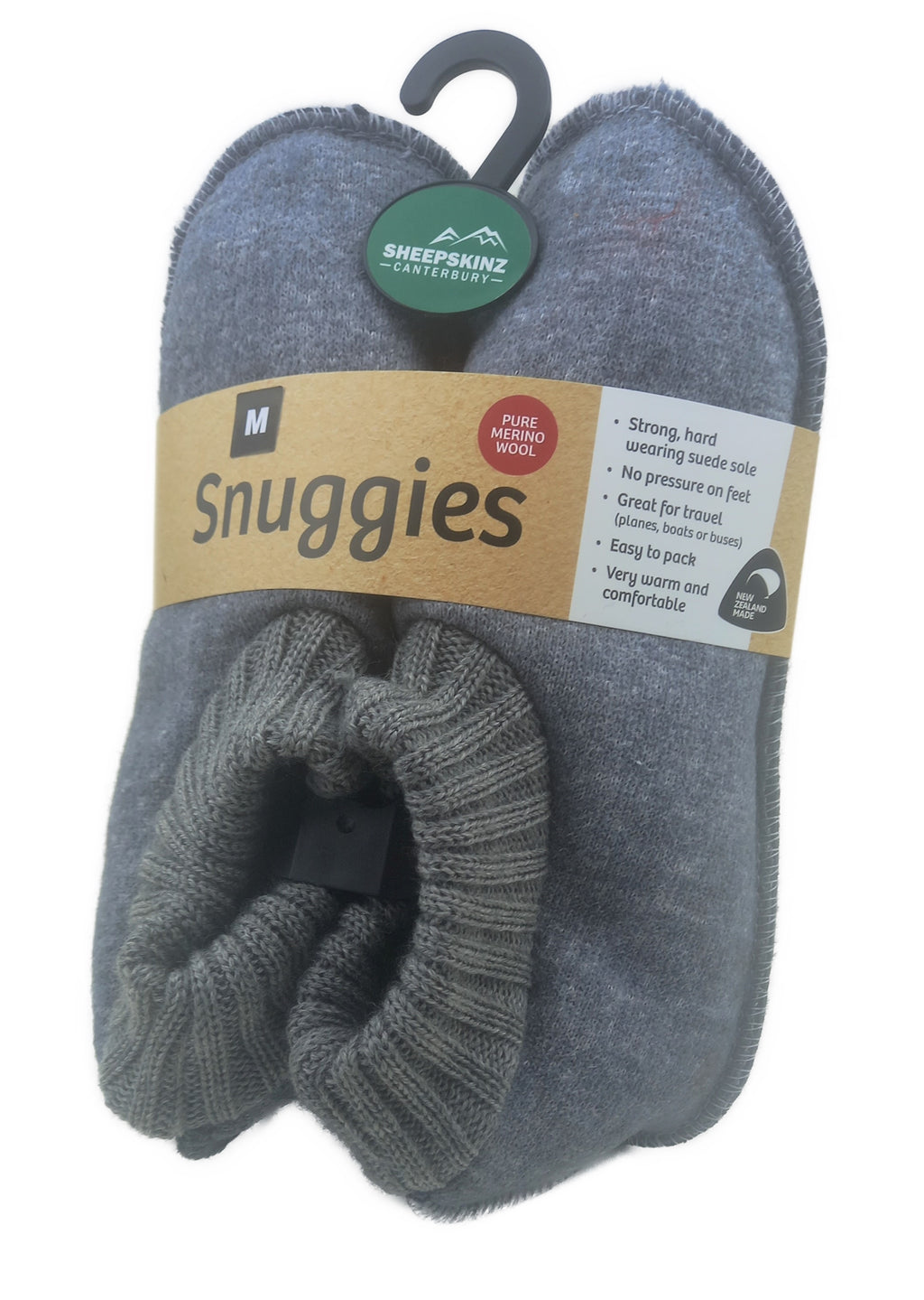 Wool Pile Travel Slipper