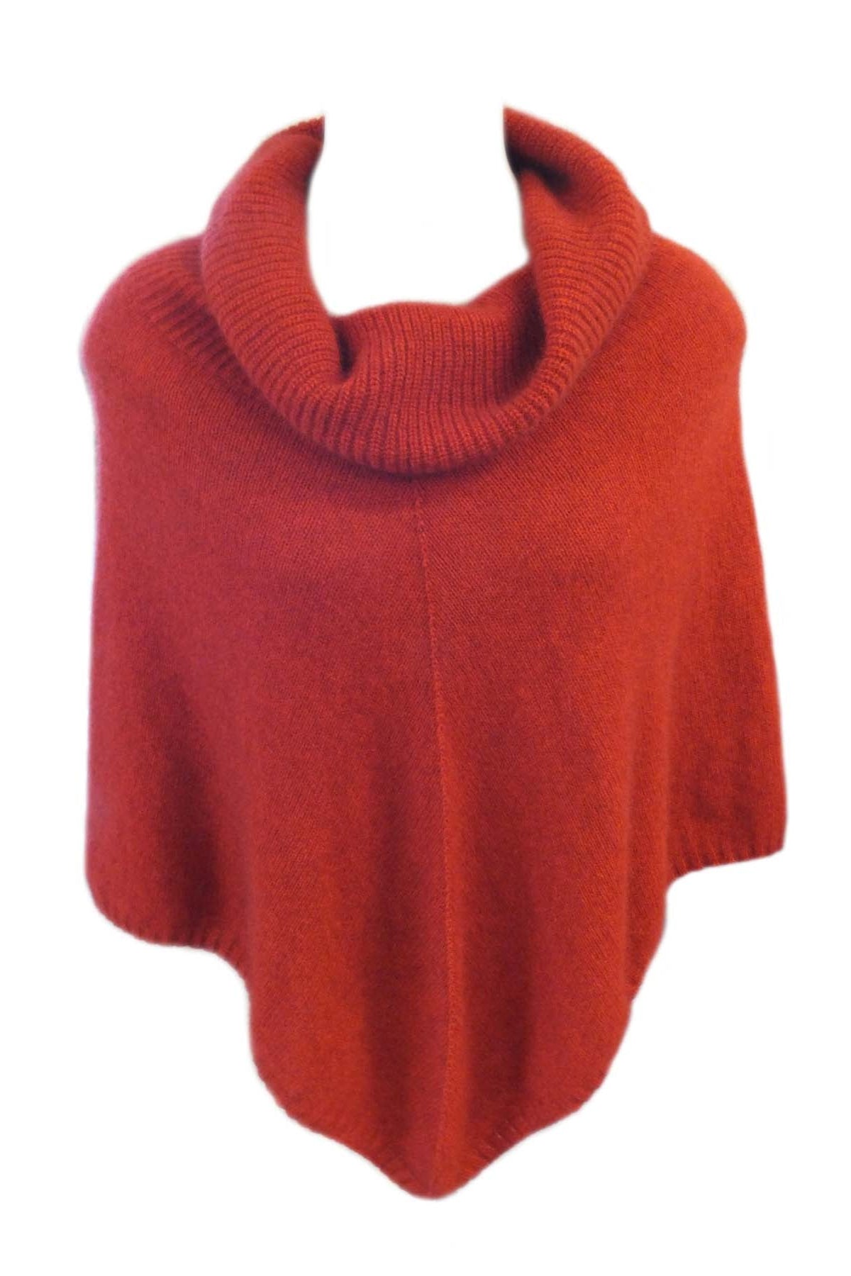 Cowl Neck Possum Merino Poncho