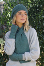 Dash Possum Merino Keyhole Scarf