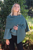 Bias Possum Merino Scarf